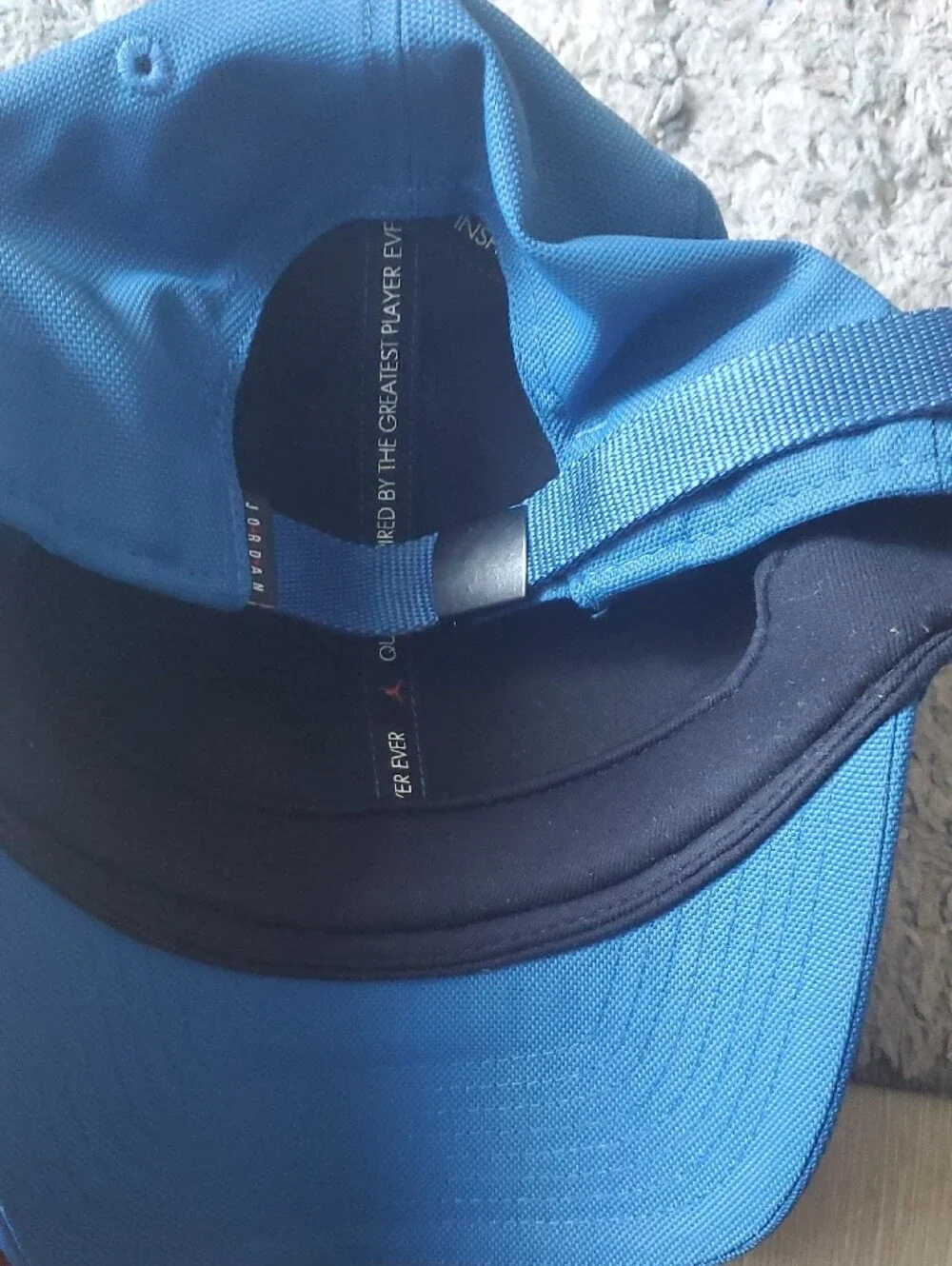 Jordan Kids Blue Cap with Metal Jumpman